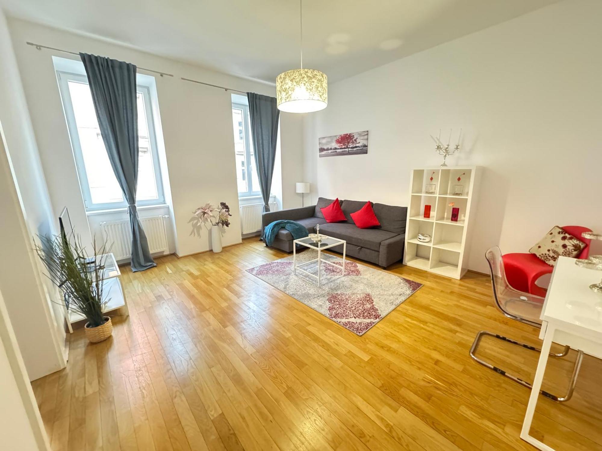 Charming Flat & Balcony Near Central Station L Bg5 Виена Екстериор снимка