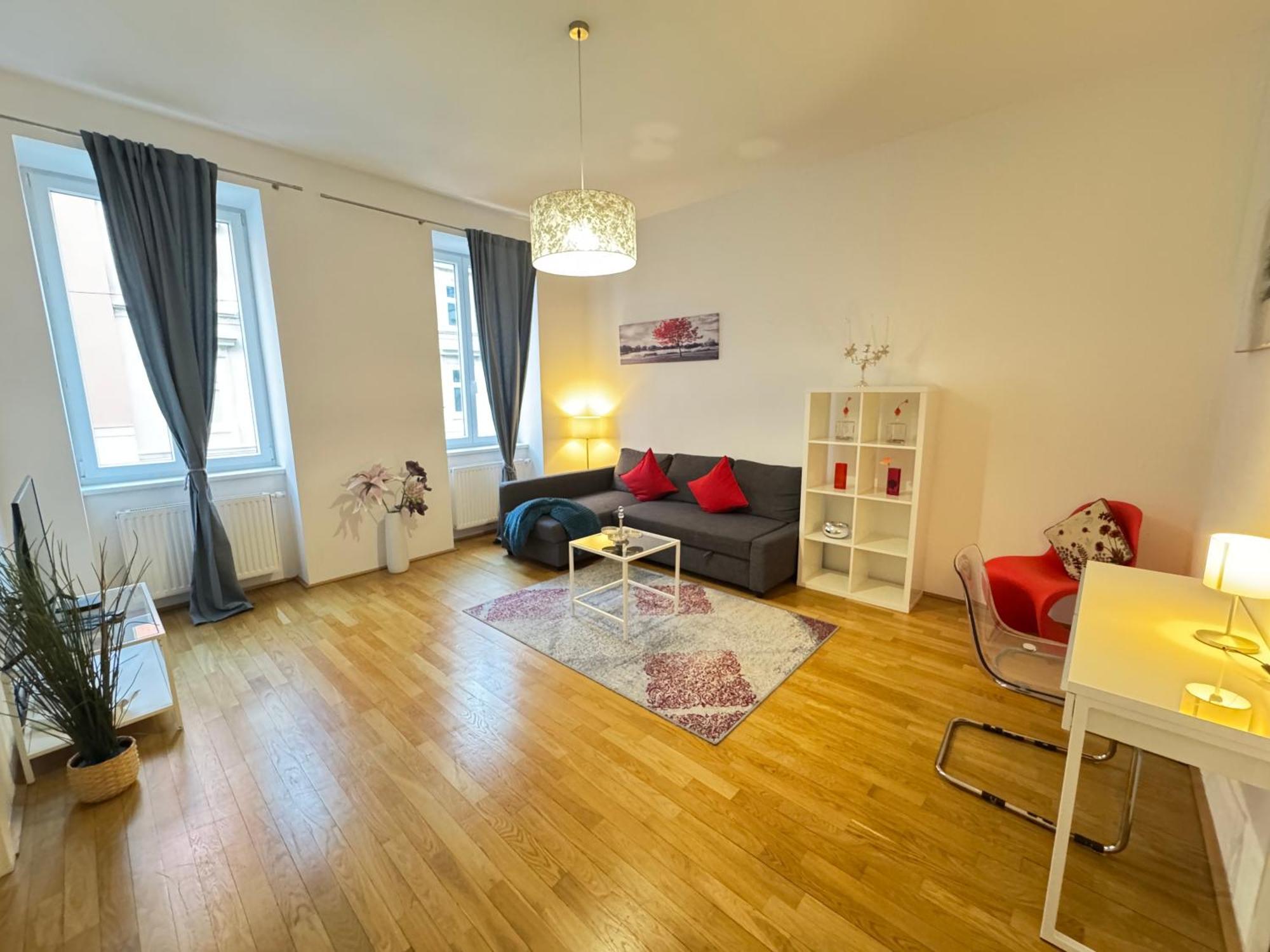 Charming Flat & Balcony Near Central Station L Bg5 Виена Екстериор снимка